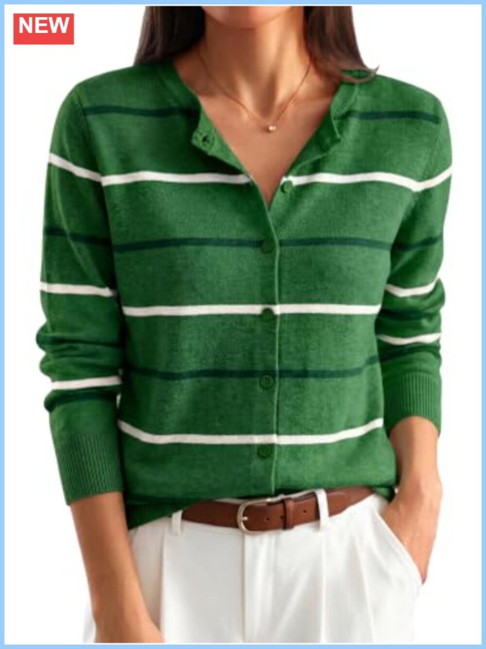 Lightweight Button Down Cardigan Sweater Relaxed Fit Fall Layering